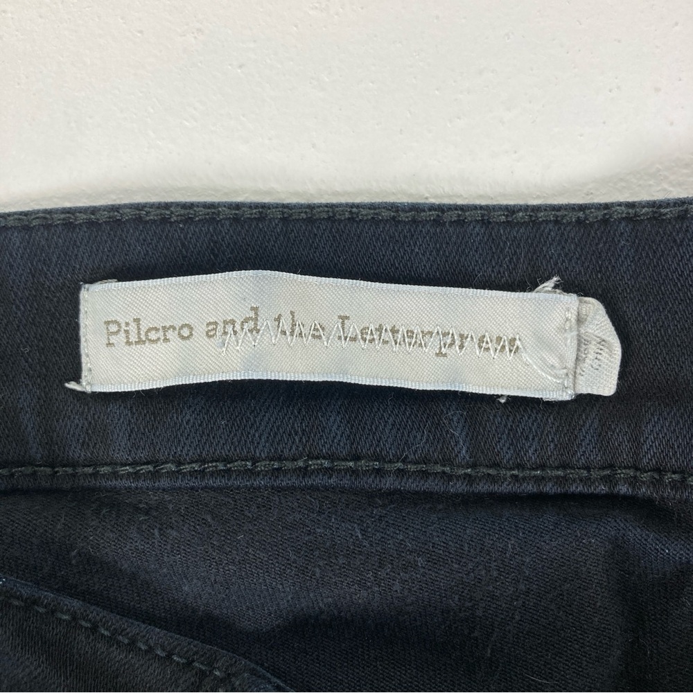 Pilcro and the Letterpress Jeans Womens Size 27 Black High-Rise Skinny Casual - Picture 7 of 16